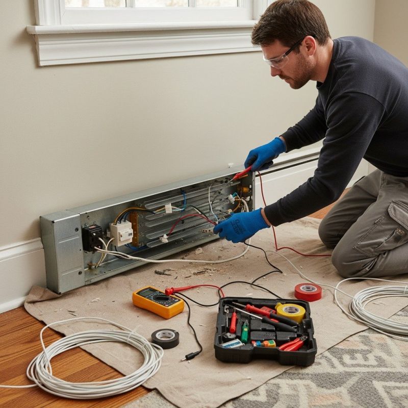 Local Baseboard Heater Installation pros at work